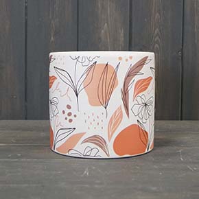 Medium Autumnal Colours Pot (12cm) detail page